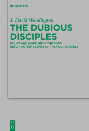 The Dubious Disciples provides a literary examination of the four scenes of the disciples doubting the appearance of the resurrected Jesus in the canonical Gospels. Each Gospel offers a unique account of this episode, and the differences between them dramatically affect how readers evaluate the disciples' actions and perceive the role of doubt in the Christian experience.