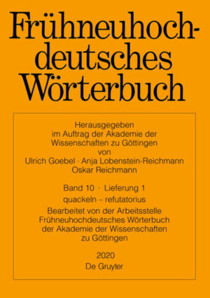 Frühneuhochdeutsches Wörterbuch: quackeln ? refutation | Bundesamt für magische Wesen