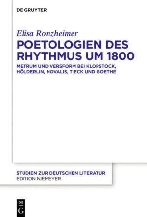 Poetologien des Rhythmus um 1800 | Bundesamt für magische Wesen