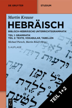 Die Grammatik ist als begleitendes Lehrbuch für den Hebräischunterricht konzipiert. Es gewährt den Lehrenden einen möglichst großen Freiraum für die Auswahl und Anwendung unterschiedlicher Lehrmethoden. Den Studierenden wird durch eine übersichtliche Strukturierung des Unterrichtsstoffes das Lernen, Nachschlagen und Wiederholen erleichtert. Die Konzeption verzichtet auf eine Gliederung in Lektionen und geht bei der Erarbeitung des Stoffes von Anfang an von den biblischen Texten aus. Dem Werk sind ein umfangreicher Textteil sowie ein aufwendig gestaltetes Vokabular und ein ausführliches Glossar grammatikalischer Fachbegriffe beigegeben.