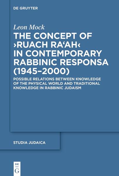 The concept of ‘Ruakh Ra‘ah’ (Evil Spirit), is extremely rare in the Tanach, but is found much more frequently in post-Biblical rabbinic literature and even more in publications by rabbis of the last two centuries. This study focuses on the quite neglected period of responsa literature after the Second World War until the present. This literature consist fo answers given to questions about religious rules. The notion of the 'evil spirit' is strongly connected to the ritual of washing hands in the morning, but also before a meal, in connection with sexual relations and with visiting a graveyard. The washing of hands is supposed to be necessary to ward off bad influences. This ritual can be understood in between mysticism, gender studies, magic and embodied religion. This book analyses the meaning and role of the ‘Ruakh Ra‘ah’ in a corpus of almost 200 rabbinic orthodox response from 1945-2000. What happens to the term Ruakh Ra‘ah in these modern responsa? Does the ritual persist without being associated with the Ruakh Ra‘ah, or does the term continue to be linked to the ritual, but reinterpreted in cause of the possible tension between the traditional rabbinic paradigm and the modern scientific knowledge paradigm. The connection between this ritual and the stratification of the (ultra) orthodox society and cosmological representations offers a clue to the rationale of this practice. Questions of identity, gender and community boundaries that divide insiders from outsiders (Jewish and non-Jewish) seem to be related to the discourse in the corpus on this ritual. As the Ruakh Ra‘ah stands at the intersection between magical perceptions, religion (ritual), and premodern science (medicine) it is suitable as a possible test case for the way in which modern rabbinic responsa deal with other archaic terms and concepts that are related or comparable to the Ruakh Raah. This book is relevant to the debate on the relation of religion to the modern world as it provides insights into the ways contemporary believers deal with the modern world, and the various mechanisms to deal with potential discrepancies.