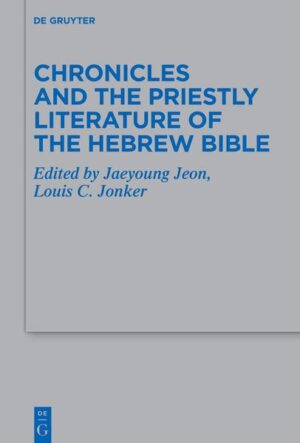 The study of the Books of Chronicles has focused in the past mainly on its literary relationship to Historical Books such as Samuel and Kings. Less attention was payed to its possible relationships to the priestly literature. Against this backdrop, this volume aims to examine the literary and socio-historical relationship between the Books of Chronicles and the priestly literature (in the Pentateuch and in Ezekiel). Since Chronicles and Pentateuch (and also Ezekiel) studies have been regarded as separate fields of study, we invited experts from both fields in order to open a space for fruitful discussions with each other. The contributions deal with connections and interactions between specific texts, ideas, and socio-historical contexts of the literary works, as well as with broad observations of the relationship between them.