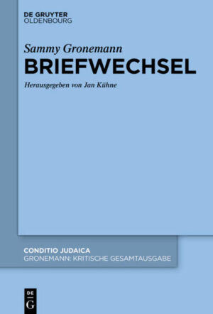 In diesem Band wird erstmals die teils nur noch fragmentarisch erhaltene Korrespondenz Gronemanns rekonstruiert und dadurch sein extensives Beziehungsnetzwerk erschlossen. Unter den Korrespondenzpartnern befanden sich bedeutende Politiker, Schriftsteller und Künstler, darunter u.a. bekannte Zeitgenossen wie die Zionisten Theodor Herzl, Max Nordau, Heinrich Loewe, Chaim Weizmann und David Ben-Gurion, oder die Schriftsteller Arthur Schnitzler, Richard Beer-Hofmann, Kurt Tucholsky, Else Lasker-Schüler, Arnold Zweig, und Shaul Tchernichovsky. Außerdem stand er in Kontakt mit den Künstlern des jiddischen Avantgardetheaters Wilnaer Truppe sowie des späteren hebräischen Nationaltheaters Habima, zu deren erfolgreichen Werdegang Gronemann maßgeblich beitrug. Die Kommentare der vorliegenden Ausgabe erschließen das bisher unveröffentlichte Archivmaterial kritisch und kontextualisieren es in der zeitgenössischen und geisteswissenschaftlichen Rezeption.