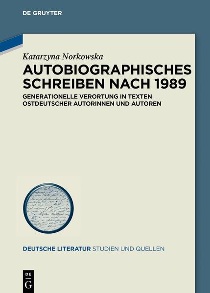 Autobiographisches Schreiben nach 1989 | Bundesamt für magische Wesen