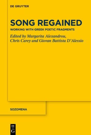 Song Regained | Margarita Alexandrou, Chris Carey, Giovan Battista D´Alessio