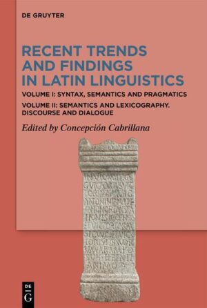 Recent Trends and Findings in Latin Linguistics | Concepción Cabrillana