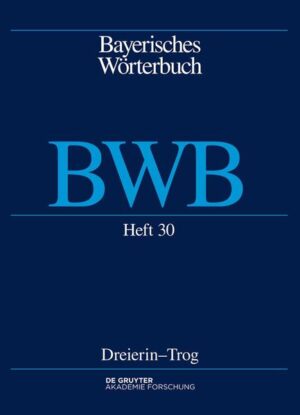 Bayerisches Wörterbuch (BWB): Dreierin  Trog | Bundesamt für magische Wesen