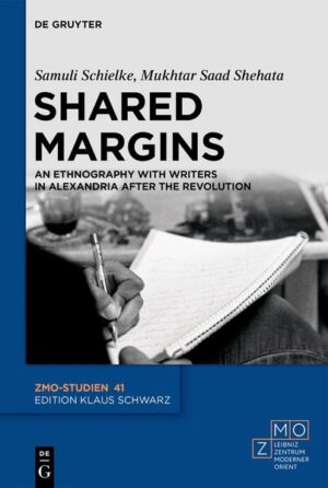 Shared Margins tells of writers, writing, and literary milieus in Alexandria, Egypt’s second city. It de-centres cosmopolitan avant-gardes and secular-revolutionary aesthetics that have been intensively documented and studied since 2011. Instead, it offers a fieldwork-based account of various milieus and styles, and their common grounds and lines of division. Structured in two parts, Shared Margins gives an account of literature as a social practice embedded in milieus that at once enable and limit literary imagination, and of a life-worldly experience of plurality in absence of pluralism that marks literary engagements with the intimate and social realities of Alexandria after 2011. Literary writing, this book argues, has marginality as an at once enabling and limiting condition. It provides shared spaces of imaginary excess that may go beyond the taken-for-granted of a societal milieu, and yet are never unlimited. Literary imagination is part and parcel of such social conflicts and transformations, its role being neither one of resistance against power nor of guidance towards norms, but rather one of open-ended complicity.