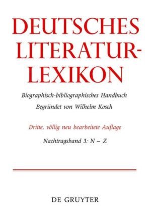 Deutsches Literatur-Lexikon: N  Z | Bundesamt für magische Wesen