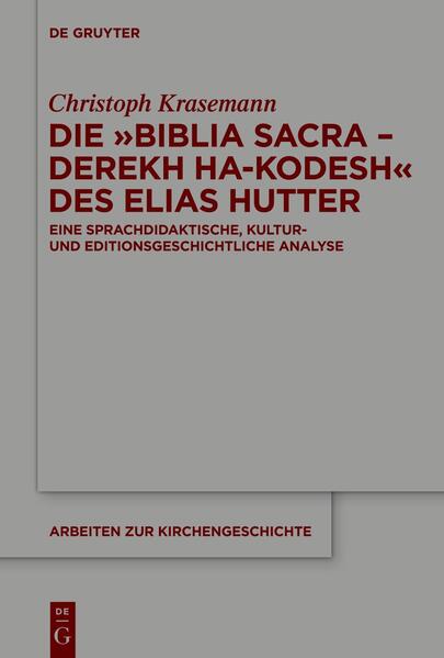 Die Publikation schlüsselt das Lebenswerk des Hebraisten Elias Hutter auf und ordnet es in den historischen Kontext ein. Im späten 16. Jahrhundert wollte Hutter das Studium des Hebräischen revolutionieren. Getragen von der Idee, dass das biblische Hebräisch als göttliche Ursprache den Weg zur Einheit von Sprache und Religion aufzeigt, entwickelte er neue didaktische Methoden zur Vereinfachung des Hebräischstudiums. Am Anfang seines Wirkens steht die 1587 in Hamburg veröffentlichte „Biblia Sacra-Derekh ha-Kodesh“. In dieser Edition der Hebräischen Bibel entwickelte er ein bis heute einzigartiges Druckbild, um die Morphologie des Hebräischen zu illustrieren. Weitere Arbeiten folgten, u.a. Lexika und Polyglotten, in denen Hutter das Sprachenstudium mit seiner These von der einheitsstiftenden göttlichen Ursprache verband. Sein Werk ist somit im Grenzbereich zwischen neuzeitlicher Sprachwissenschaft und religiöser Spekulation einzuordnen. Der historische Vergleich zeigt, dass er ein Vertreter der frühneuzeitlichen christlichen Hebraistik ist und kein „Phantast“ seiner Zeit war. Die Publikation führt nicht nur in Hutters Werk ein, sondern bietet zudem einen Überblick über Methoden und Konzeptionen der frühneuzeitlichen christlichen Hebraistik.