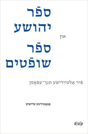 This book offers annotated editions of four distinct sixteenth-century Yiddish epic poems, all preserved in single copies. Two of them retell the narrative found in the book of Joshua, and two relate the events described in the book of Judges. As typical specimens of the once popular literary genre, the Old Yiddish biblical epic, the content of the works is based on Jewish sources, while their style and form were influenced by German epic and chivalric literature. The epics often elaborate on the biblical narrative, with rich passages that echo the cultural setting in which they were composed, presumably German and Italian lands. The four epics are presented here for the first time in modern academic editions. They are studied and compared with one another, and footnotes provide information concerning the sources of additions and changes, translation methods, historical details, obscure words and idiomatic expressions, and more. As these epics represent some of the earliest examples of biblical epics in Yiddish, the discussion also touches upon the origins of the genre, tracing its path from orality to written text. The annotated edition presents the original Old Yiddish texts together with an English introduction.