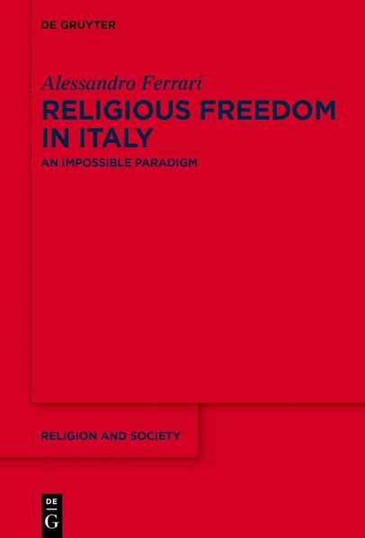 Italy, seat of the Pope and Vatican City, has a long and difficult relationship with religious freedom. Often identified as a Catholic nation par excellence, Italy owes its unification to a political class that advocated the separation of Church and State. Home of the Concordat, contemporary Italy recognises a peculiar notion of legal secularism (laicità) as the supreme principle of its constitutional order. Through the glasses of law, tracing the history of the right to religious freedom from the Unification to the present day, the nine chapters of the book allow an insight on paradoxes and contradictions of a complex system made of unresolved stratifications where a strong constitutional recognition of religious freedom is accompanied by a weak legislative protection of religious pluralism and, at the same time, a vigorous religious agency in the public space. Religious freedom in Italy offers an interpretation of a model of religious freedom that is not only a paradigm for many European experiences but also a possible interpretative parameter to better understand the dynamics of religious freedom between the two shores of the Mediterranean.