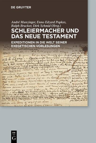 Für Schleiermachers Verständnis des Christentums spielen die neutestamentlichen Schriften eine grundlegende Rolle. Seine Vorlesungen darüber sind der Forschung bisher nicht zugänglich. Auf Grundlage unveröffentlichter Vorlesungstexte u.a. zum Philipperbrief machen die interdisziplinären Beiträge dieses Bandes deutlich, wie eine zukünftige Edition aller exegetischen Vorlesungen das Gesamtbild Schleiermachers komplettieren und verändern kann.