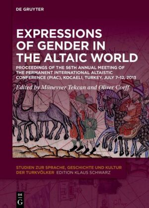 This collection of papers explores the facets of gender and sex in history, language and society of Altaic cultures, reflecting the unique interdisciplinary approach of the PIAC. It examines the position of women in contemporary Central Asia at large, the expression of gender in linguistic terms in Mongolian, Manju, Tibetan and Turkic languages, and gender aspects presented in historical literary monuments as well as in contemporary sources.