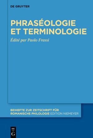 Phraséologie et terminologie | Paolo Frassi