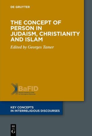The sixth volume of the series "Key Concepts of Interreligious Discourses" investigates the roots of the concept of "person" in Judaism, Christianity and Islam and its relevance for the present time. The concept of "person" lies at the core of central ideas in the modern world, such as the value and development of personal identity, the sanctity of human person and the human rights based on that. In societies that are shaped by a long Christian tradition, these ideas are associated often with the belief in the creation of man in the image of God. But although Judaism shares with Christianity the same Biblical texts about the creation of man and also the Qurʾān knows Adam as the first human being created by God and his representative on earth, the focus on the concept of "person" is in each one of these religions a different one. So, the crucial question is: how did the concept of "person" evolve in Judaism, Christianity and Islam out of the concept of "human being"? What are the special features of personhood in each one of these traditions? The volume presents the concept of "person" in its different aspects as anchored in Judaism, Christianity, and Islam. It unfolds commonalities and differences between the three monotheistic religions as well as the manifold discourses about the meaning of "person" within these three religions.