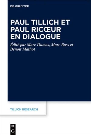 A colloquium entitled "Paul Tillich and Paul Ricœur in dialogue" was held in Paris 2019, organized by the Association Paul Tillich d'expression française (APTEF) in collaboration with the Fonds Ricœur. Each of the contributions offers particular crossovers, specific explorations, comparisons favoring certain texts by the protagonists which, in a certain sense, embody snippets of dialogue that could have taken place between Tillich and Ricœur.