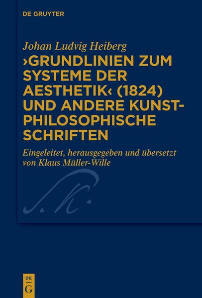 Der Band versammelt Erstübersetzungen der wichtigsten ästhetischen Schriften des dänischen Philosophen Johan Ludvig Heiberg (1791-1860). Darüber hinaus enthält der Band die erste Edition des Manuskripts Grundlinien zum Systeme der Aesthetik, das er 1824 auf Deutsch in Kiel verfasste. In der Kierkegaard-Forschung der letzten Jahrzehnte ist wiederholt darauf aufmerksam gemacht worden, dass sich die Schriften des Philosophen nur vor dem Hintergrund seines dänischen Umfelds verstehen lassen. Besonders prägend ist insbesondere die Auseinandersetzung mit den Schriften Johan Ludvig Heibergs, der nicht nur die erste dänische Einführung in Hegels Philosophie publizierte, sondern der sich schon sehr früh darum bemühte, dessen dialektisches Denken für ästhetische Reflexionen zu nutzen, in denen er sich auch und gerade mit Phänomenen der Gegenwartskultur-wie etwa dem Kopenhagener Tivoli oder dem Pariser Vaudeville-beschäftigte. Kierkegaards eigene ästhetische Reflexionen lassen sich letztlich nur im Kontext dieser sehr spezifischen Hegel-Rezeption verstehen. Mit der vorliegenden Anthologie wird dieser wichtige Kontext auf Deutsch zugänglich gemacht. Die Publikation richtet sich aber nicht nur an Kierkegaard-Expert/-innen, sondern auch an Philosoph/-innen, die sich für die frühe Rezeption von Hegels Schriften und insbesondere für die Hegelianische Ästhetik interessieren.