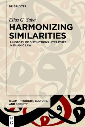"Harmonizing Similarities" is a study of the legal distinctions (al-furūq al-fiqhiyya) literature and its role in the development of the Islamic legal heritage. This book reconsiders how the public performance of Islamic law helped shape legal literature. It identifies the origins of this tradition in contemporaneous lexicographic and medical literature, both of which demonstrated the productive potential of drawing distinctions. Elias G. Saba demonstrates the implications of the legal furūq and how changes to this genre reflect shifts in the social consumption of Islamic legal knowledge. The interest in legal distinctions grew out of the performance of knowledge in formalized legal disputations. From here, legal distinctions incorporated elements of play through its interactions with the genre of legal riddles. As play, books of legal distinctions were supplements to performance in literary salons, study circles, and court performances