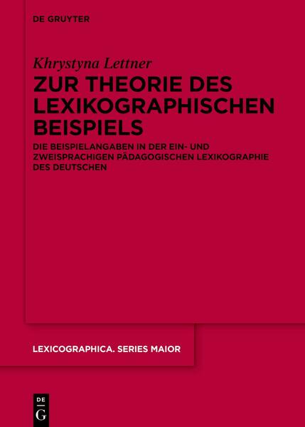 Zur Theorie des lexikographischen Beispiels | Bundesamt für magische Wesen