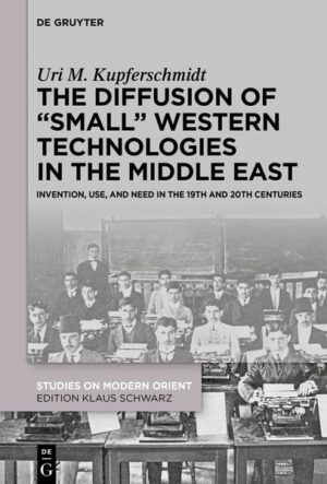 In recent years we have become interested in the diffusion of “small” Western technologies in the countries of the Middle East during the 19th and 20th centuries, the era of Imperialism and first globalization. We postulated a contrast between “small” and “big” technologies. Under the latter category we may understand railway systems, electricity grids, telegraph networks, and steam navigation, imposed by foreign powers or installed by connected local entrepreneurs. But many “small” Western technologies, such as sewing machines, typewriters, pianos, eyeglasses, and similar consumer goods, which had been developed and manufactured in Europe and America, were wanted, and willingly acquired by the agency of individual users elsewhere. In a few cases, however, the inventions had to be adapted, or were overstepped, and even delayed. Some were adopted as social markers or status symbols only by elites who could afford them. Processes of adoption and diffusion therefore differed according to cultural settings, preferences, and needs. Social and cultural historians, and social scientists, not only of the Middle East, will find in this collection of essays a new approach to the impact of Western technological inventions on the Middle East.