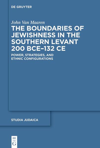 Recent research has considered how changing imperial contexts influence conceptions of Jewishness among ruling elites (esp. Eckhardt, Ethnos und Herrschaft, 2013). This study integrates other, often marginal, conceptions with elite perspectives. It uses the ethnic boundary making model, an empirically based sociological model, to link macro-level characteristics of the social field with individual agency in ethnic construction. It uses a wide range of written sources as evidence for constructions of Jewishness and relates these to a local-specific understanding of demographic and institutional characteristics, informed by material culture. The result is a diachronic study of how institutional changes under Seleucid, Hasmonean, and Early Roman rule influenced the ways that members of the ruling elite, retainer class, and marginalized groups presented their preferred visions of Jewishness. These sometimes-competing visions advance different strategies to maintain, rework, or blur the boundaries between Jews and others. The study provides the next step toward a thick description of Jewishness in antiquity by introducing needed systematization for relating written sources from different social strata with their contexts.