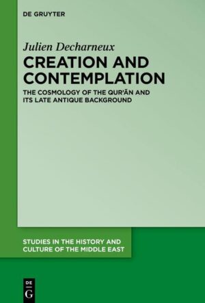In Creation and Contemplation, Julien Decharneux explores the connections between the cosmology of the Qur’ān and various cosmological traditions of Late Antiquity, with a focus on Syriac Christianity. The first part of the book studies how, in exhorting its audience to contemplate the world, the Qur’ān carries on a tradition of natural contemplation that had developed throughout Late Antiquity in the Christian world. In this regard, the analysis suggests particularly striking connections with the mystical and ascetic literature of the Church of the East, which was in effervescence at the time of the emergence of Islam. The second part argues that the Qur’ānic cosmological discourse is built so as to serve the overarching theological message of the text, namely God’s absolute unity. Despite the allusive, and sometimes obscure, way in which the Qur’ān talks about the world’s coming into being and its maintenance in existence, the text betrays its authors’ acquaintance with cosmological debates of Late Antiquity. In studying the Qur’ān through the prism of Late Antiquity, this book contributes to our understanding of the emergence of Islam and its relationship with other religious traditions of the time. Winner of the 2022 Marie-Antoinette Van Huele Prize and the 2023 Richard Kreglinger Prize (both Faculty of Philosophy and Social Sciences, Free University of Brussels.