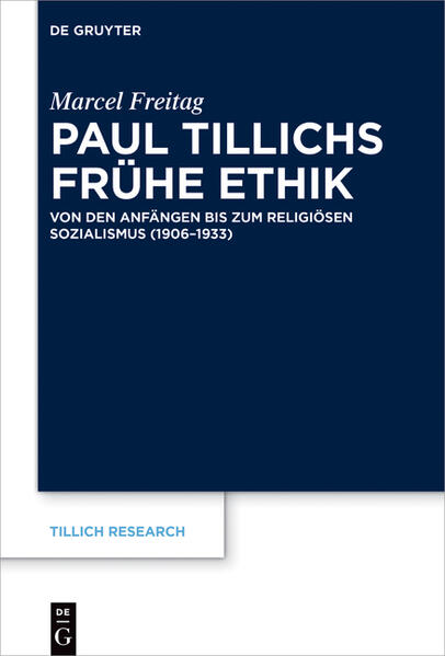 Oft sind die kultur- und symboltheologischen Aspekte im Werk Paul Tillichs bearbeitet worden. Doch hat Tillich auch die ethischen Fragen des Menschseins grundlegend mitbedacht. Das Buch interpretiert Tillichs Ethik werkgeschichtlich von der Zeit seines Studiums bis zum Gang ins Exil 1933 und nimmt dazu kontextuelle sowie geistesgeschichtliche Hintergründe in den Blick. Ausgehend von Tillichs frühen Denkansätzen seiner Studienzeit wird in einem ersten Teil die Theologische Ethik in seinem ersten Systementwurf von 1913 interpretiert. Auf dieser Grundlage kann in einem zweiten Teil gezeigt werden, wie Tillich in der Zeit der Weimarer Republik Grundentscheidungen seiner frühen Theoriebildung weiterführt. Die kultur- und sinntheoretischen und besonders die religiös-sozialistischen Texte werden hierdurch mit den ersten Entwürfen verknüpft und die Entwicklung des ethischen Denkens nachgezeichnet. Liebe und Anerkennung kristallisieren sich insgesamt als Leitbegriffe von Tillichs Ethik heraus, an denen sich die vorgeschlagene Interpretation orientiert.