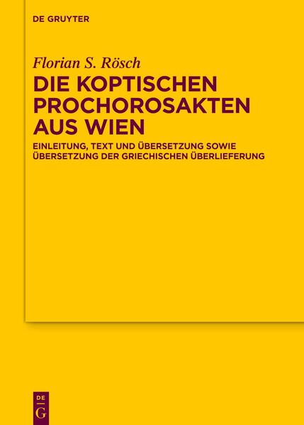 Mehrere apokryphe Texte des frühen Christentums befassen sich mit Traditionen über den Apostel Johannes, seine Lehre, sein Wirken und seinen Tod. Ein bislang in der Forschung unterschätztes Werk sind die Johannesakten, die pseudonym dessen Schüler Prochoros (vgl. Apg 6,5) zugeschrieben werden. Diese Prochorosakten aus dem 5. Jhd. referieren die Mission von Meister und Schüler in Ephesos, schwerpunktmäßig jedoch auf der griechischen Insel Patmos. Die Prochorosakten waren ursprünglich auf Griechisch verfasst, wurden jedoch schnell in unzählige Sprachen übersetzt, darunter ins Koptische. Die hier vorliegende Studie unternimmt es, diesen Text aus der Vergessenheit zu heben. Neben einer ausführlichen Einleitung wird erstmals eine Übersetzung der gesamten griechischen Prochorosakten ins Deutsche geboten. Zum anderen stehen sieben Blätter aus der Wiener Papyrussammlung im Mittelpunkt, die Teile der sahidischen Übersetzung der Akten enthalten. Diese werden ediert und übersetzt. Durch eine kodikologische Einordnung in die koptische Tradition der Prochorosakten und durch textgeschichtliche Vergleiche wird eine bis dato nicht vorhandene Einführung in die koptische Überlieferung des Textes geboten. Somit werden die Johannesakten nach Prochoros in verschiedener Hinsicht aufgearbeitet und wichtige Schritte auch für die weitere Erforschung dieser christlichen Apostellegende unternommen.