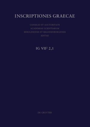 Inscriptiones Graecae / Oropus et ager Oropius | Vasilios Ch. Petrakos, Matthäus Heil