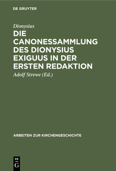 Die seit 1925 erscheinenden Arbeiten zur Kirchengeschichte bilden eine der traditionsreichsten historischen Buchreihen im deutschsprachigen Raum. Sie enthalten Forschungen zur Kirchen- und Dogmengeschichte des Christentums aller Epochen, veröffentlichen aber auch Arbeiten aus verwandten Disziplinen wie beispielsweise der Archäologie, Kunstgeschichte oder Literaturwissenschaft. Kennzeichnend für die Reihe ist der durchgängige Anspruch, historisch-methodische Präzision mit systematischen Kontextualisierungen des jeweiligen Gegenstandes zu verbinden. In jüngerer Zeit erscheinen verstärkt Arbeiten zu Themen einer Kultur- und Ideengeschichte des Christentums in einem methodisch offenen christentumsgeschichtlichen Horizont.