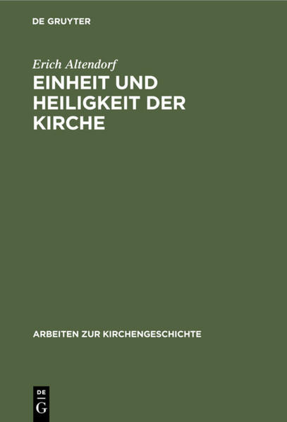 Die seit 1925 erscheinenden Arbeiten zur Kirchengeschichte bilden eine der traditionsreichsten historischen Buchreihen im deutschsprachigen Raum. Sie enthalten Forschungen zur Kirchen- und Dogmengeschichte des Christentums aller Epochen, veröffentlichen aber auch Arbeiten aus verwandten Disziplinen wie beispielsweise der Archäologie, Kunstgeschichte oder Literaturwissenschaft. Kennzeichnend für die Reihe ist der durchgängige Anspruch, historisch-methodische Präzision mit systematischen Kontextualisierungen des jeweiligen Gegenstandes zu verbinden. In jüngerer Zeit erscheinen verstärkt Arbeiten zu Themen einer Kultur- und Ideengeschichte des Christentums in einem methodisch offenen christentumsgeschichtlichen Horizont.