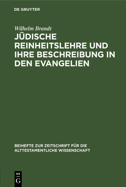 In der Reihe Beihefte zur Zeitschrift für die alttestamentliche Wissenschaft (BZAW) erscheinen Arbeiten zu sämtlichen Gebieten der alttestamentlichen Wissenschaft. Im Zentrum steht die Hebräische Bibel, ihr Vor- und Nachleben im antiken Judentum sowie ihre vielfache Verzweigung in die benachbarten Kulturen der altorientalischen und hellenistisch-römischen Welt.