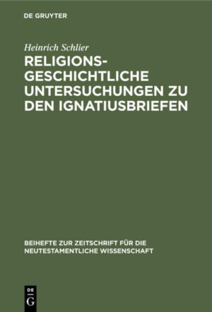 Die Reihe Beihefte zur Zeitschrift für die neutestamentliche Wissenschaft (BZNW) ist eine der renommiertesten internationalen Buchreihen zur neutestamentlichen Wissenschaft. Seit 1923 publiziert sie wegweisende Forschungsarbeiten zum frühen Christentum und angrenzenden Themengebieten. Die Reihe ist historisch-kritisch verankert und steht neuen methodischen Ansätzen, die unser Verständnis des Neuen Testaments befördern, gleichfalls offen gegenüber.