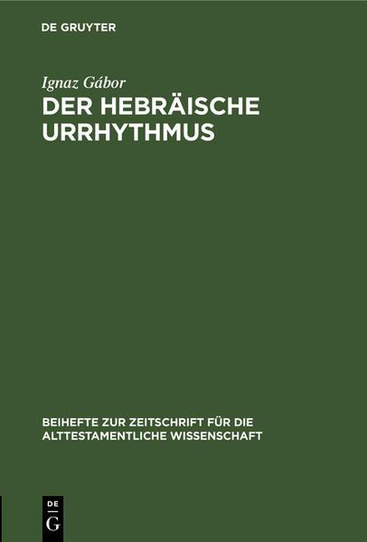 In der Reihe Beihefte zur Zeitschrift für die alttestamentliche Wissenschaft (BZAW) erscheinen Arbeiten zu sämtlichen Gebieten der alttestamentlichen Wissenschaft. Im Zentrum steht die Hebräische Bibel, ihr Vor- und Nachleben im antiken Judentum sowie ihre vielfache Verzweigung in die benachbarten Kulturen der altorientalischen und hellenistisch-römischen Welt. Die BZAW akzeptiert Manuskriptvorschläge, die einen innovativen und signifikanten Beitrag zu Erforschung des Alten Testaments und seiner Umwelt leisten, sich intensiv mit der bestehenden Forschungsliteratur auseinandersetzen, stringent aufgebaut und flüssig geschrieben sind.