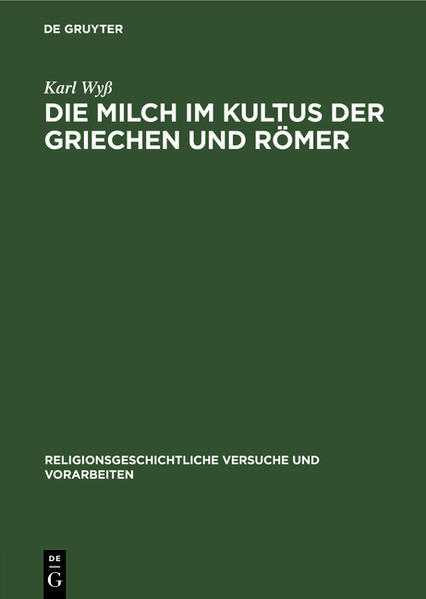 Die Herausforderung religionsgeschichtlicher Forschung besteht darin, die Erschließung von Quellen in ihren Kontexten und ihre theoriegeleitete Erklärung mit einer historisch-kritischen Reflexion der Wissensproduktion selbst zu verknüpfen. Die Reihe Religionsgeschichtliche Versuche und Vorarbeiten (RGVV) will dieser Komplementarität von historischer Kontextualisierung, theoretischer Verdichtung und disziplinärer Positionierung Rechnung tragen. Studien zu kulturspezifischen Sachzusammenhängen stehen neben vergleichenden Arbeiten, in Form von Monographien oder thematisch fokussierten Sammelbänden.