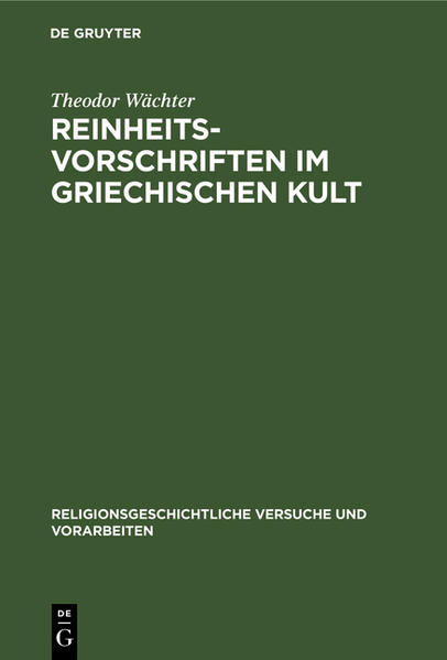 Die Herausforderung religionsgeschichtlicher Forschung besteht darin, die Erschließung von Quellen in ihren Kontexten und ihre theoriegeleitete Erklärung mit einer historisch-kritischen Reflexion der Wissensproduktion selbst zu verknüpfen. Die Reihe Religionsgeschichtliche Versuche und Vorarbeiten (RGVV) will dieser Komplementarität von historischer Kontextualisierung, theoretischer Verdichtung und disziplinärer Positionierung Rechnung tragen. Studien zu kulturspezifischen Sachzusammenhängen stehen neben vergleichenden Arbeiten, in Form von Monographien oder thematisch fokussierten Sammelbänden.