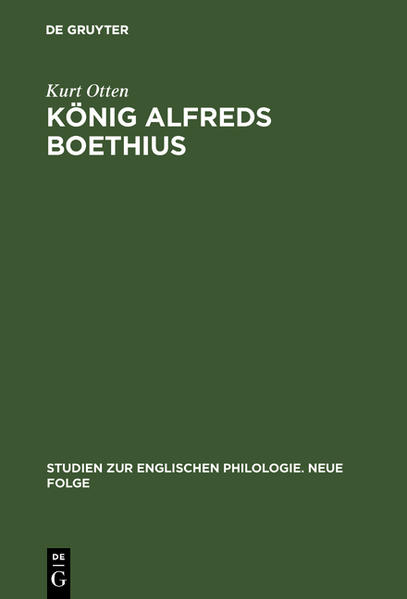 König Alfreds Boethius | Kurt Otten