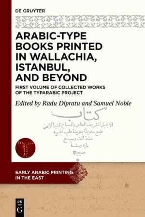 　 This first volume of Collected Works of the ERC Project TYPARABIC focuses on the history of printing during the 18th century in the Ottoman Empire and the Romanian Principalities among diverse linguistic and confessional communities. Although "most roads lead to Istanbul," the many pathways of early modern Ottoman printing also connected authors, readers and printers from Central and South-Eastern Europe, Western Europe and the Levant. The papers included in this volume are grouped in three sections. The first focuses on the first Turkish-language press in the Ottoman capital, examining the personality and background of its founder, İbrahim Müteferrika, the legal issues it faced, and its context within the multilingual Istanbul printing world. The second section brings together studies of printing and readership in Central and South-East Europe in Romanian, Greek and Arabic. The final section is made up of studies of the Arabic liturgical and biblical texts that were the main focus of Patriarch Athanasios III Dabbās’ efforts in the Romanian Principalities and Aleppo. This volume will be of interest to scholars of the history of printing, Ottoman social history, Christian Arabic literature and Eastern Orthodox liturgy.