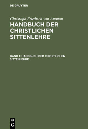 Frontmatter -- Vorrede zur zweiten Ausgabe -- Inhalt -- Einleitung -- Erster Theil. Homothetik -- Zweiter Theil. Moralische Anthropologie