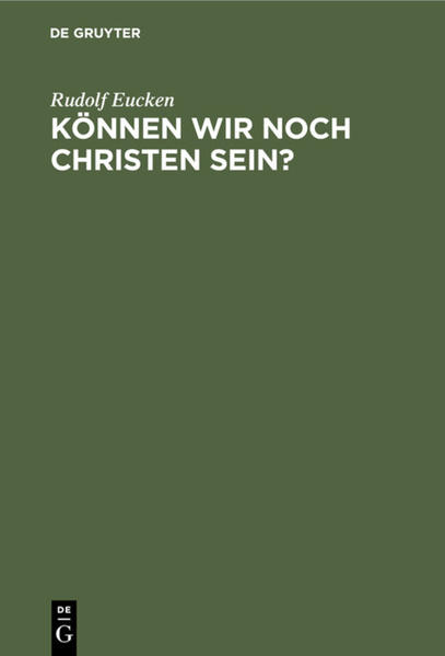 Frontmatter -- Vorwort -- Inhaltsübersicht -- Einleitung -- A. Die Rechtfertigung der Frage -- B. Grundlegung für eine Antwort -- C. Entwicklung der Antwort. Vorerwägungen