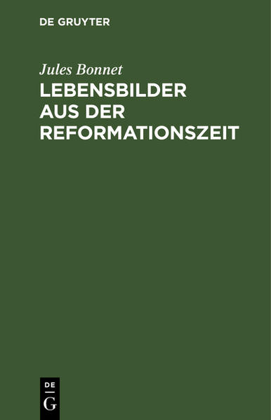 Frontmatter -- Vorwort -- Inhalts-Anzeige -- Vorbemerkung -- I. Die letzten Tage Fabry's von Staples -- II. Calvin im Thale von Aosta -- III. Die häuslichen und freundschaftlichen Verhältnisse Calvin's -- IV. Juan Diaz -- V. Die Familie Curione -- Anhang