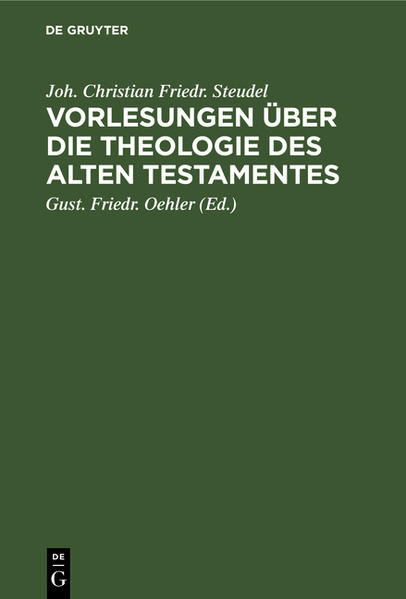 Frontmatter -- Vorrede des Herausgebers -- Inhalt -- Einleitung -- Erster Theil. Lehre vom Menschen -- ERSTER ABSCHNITT. Vom Menschen an und für sich betrachtet -- ZWEITER ABSCHNITT. Vom Menschen in seinen Verhältnissen zu andern Menschen -- Zweiter Theil. Lehre von Gott -- ERSTER ABSCHNITT. Die Idee Gottes und ihre Erkennbarkeit für die Menschen -- ZWEITER ABSCHNITT. Von den göttlichen Eigenschaften -- DRITTER ABSCHNITT. Die Offenbarung der Eigenschaften Gottes in seinem Verhältniss zur Welt überhaupt -- Dritter Theil. Lehre von dein zwischen Gott und den Menschen stattfindenden Verhältnisse -- ERSTER ABSCHNITT. Von diesem Verhältnisse im Allgemeinen -- ZWEITER ABSCHNITT. Die Veranstaltung Gottes zur Verwirklichung seines Rathschlusses -- Beilagen -- Verzeichniss der erläuterten Stellen -- Druckfehler