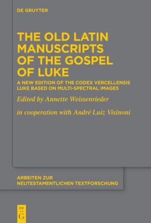 The Codex Vercellensis is one of the great treasures of the Vercelli library, containing the four Gospels. Written during the fourth century, it is the oldest remaining Latin manuscript of the Greek New Testament and one of the most important witnesses to the early understanding of the Gospels. In this edition, Weissenrieder and Visinoni provide the Latin text of the work parallel to spectral images, indicating abbreviations, lineation, foliation and staurograms as well as a (reconstructed) critical edition with references to the most important texts of the Old Latin tradition as well as Greek and Syriac manuscripts and a commentary to this unique Latin translation. The analyses involved will be: (1) digital methods, (2) philological and theological, (3) translation theories in antiquity as well as (4) genealogical. The authors call into question assumptions about the text preserved in the manuscript, arguing that it represents an early stage of the Latin Gospels. The manuscript will be examined in light of its wide-ranging cultural and historical context. As such, the project aligns itself methodologically with the field of manuscript studies and attempts to integrate the specialized expertise of various disciplines in the study of a single object.