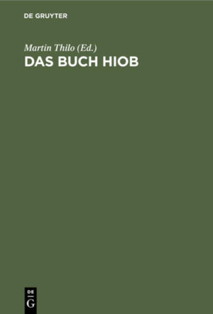 Frontmatter -- Vorwort -- 1. Einleitung -- 2. Übersetzung mit Inhaltsangabe -- 3. Exegetische Anmerkungen -- 4. Zusammenstellung der Inhaltsangaben nebst Konkordanz -- 5. Zur Gesamtauffassung