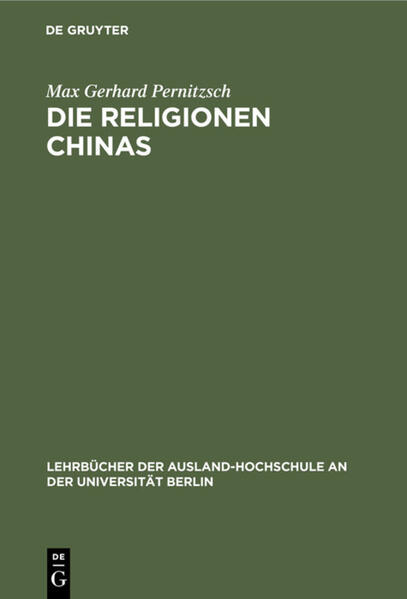 Dieser Titel aus dem De Gruyter-Verlagsarchiv ist digitalisiert worden, um ihn der wissenschaftlichen Forschung zugänglich zu machen. Da der Titel erstmals im Nationalsozialismus publiziert wurde, ist er in besonderem Maße in seinem historischen Kontext zu betrachten. Mehr erfahren Sie .>