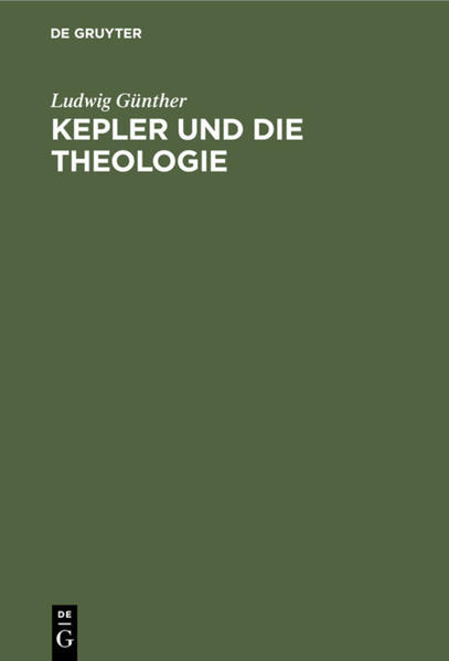 Frontmatter -- Vorwort -- Inhaltsverzeichnis -- Erstes Kapitel. Kirchlicher Zeitgeist.-Keplers erste Bildungsjahre bis 1589 -- Zweites Kapitel. Keplers Studienjahre auf der Universität zu Tübingen 1589-1594 -- Drittes Kapitel. Keplers Wirken in Graz 1594-1600.-Sein ‚Weltgeheimnis‘. Auseinandersetzung über die Bibel -- Viertes Kapitel. Keplers 1. Ehe.-Die Protestantenverfolgung in Steiermark und ihr Einfluß auf Keplers Leben.-Keplers Glaubensmartyrium -- Fünftes Kapitel. Kepler in Prag 1600-1612.-Die Keplerschen Himmelsgesetze -- Sechstes Kapitel. Kepler in Linz 1612-1626.-2. Ehe.-Der Abendmahlskonflikt.-Keplers Anteil an der Kalenderreform -- Siebentes Kapitel. Keplers letzte Lebensjahre und Ende. 1626-1630 -- Achtes Kapitel. Die religiösen Schriften Keplers.-Seine chronologischen Untersuchungen, soweit sie die Theologie betreffen.-Keplers Astrologie.-Die Poesie Keplers -- Anlagen -- Namen- und Sach-Register