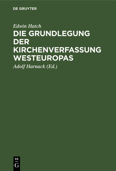 Frontmatter -- VORREDE DES VERFASSERS -- VORREDE DES ÜBERSETZERS -- Inhalt -- 1. Die Diöcese -- 2. Der Diöcesanbischof -- 3. Der Pfarrgeistliche -- 4. Die Pfründe -- 5. Die Pfarrei -- 6. Die Zehnten -- 7. Der Metropolit -- 8. Die Nationalkirchen -- 9. Die kanonische Regel -- 10. Das Kathedralcapitel -- 11. Das Capitel und die Diöcese -- 12. Der Altarplatz -- Backmatter