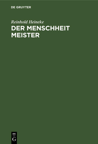 Frontmatter -- Unseres Gottes Evangelium -- Erster Gesang. Anbruch -- Zweiter Gesang Botschaft und Beistand -- Dritter Gesang. Streit -- Vierter Gesang. Zeitgenossen -- Fünfter Gesang. Alte und neue Gerechtigkeit -- Sechster Gesang. Hirt und Herde -- Siebenter Gesang. Durch Opfer — Vollender -- Achter Gesang. Des Tempels und des Gesetzes Hüter -- Neunter Gesang. Echtes in Zeit und Ewigkeit -- Zehnter Gesang. Letzte Klebe -- Elfter Gesang. Vor den Gewaltigen dieser Welt -- Zwölfter Gesang. Tod und Leben -- Inhalt