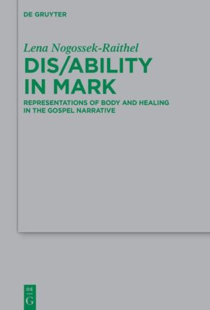 The gospel of Mark purposefully employs characters with specific and nuanced representations of dis/ability to portray the unique authority, the engaging message, and the mission of the Markan Jesus. Based on hermeneutical insights from Dis/ability Studies, this monograph is a contribution to the research of culturally and historically normalized corporeality in the biblical scriptures. At the core of the investigation are the healing narratives: passages that explicitly deal with a transformation from a described deviant bodily state to a positively valued corporeality. Lena Nogossek-Raithel not only analyzes the terminological and historical descriptions of these physical phenomena but also investigates their narrative function for the gospel text. The author argues that the images of dis/ability employed are far from accidental. Rather, they significantly influence the narrative’s structure and impact, embody its theological claims, and characterize its protagonist Jesus. With this thorough exegetical analysis, Nogossek-Raithel offers a firm historical foundation for anyone interested in the critical interpretation and theological application of the Markan healing narratives.